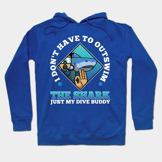 i don't have to out swim 2 Hoodie by thihthaishop